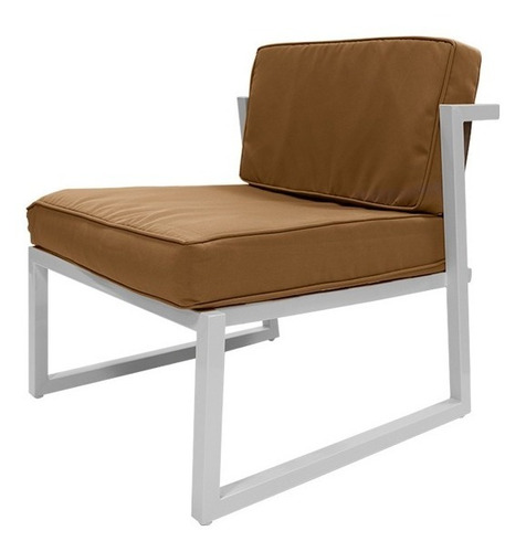 Imagen 3 de 11 de Juego Jardín Sillas Sillones Mesa 4 Piezas Blanco Ct