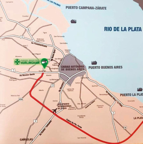 Imagen 17 de 18 de Nave De 1700m2 Aaa En Complejo Industrial Hurlingham - Camino Del Buen Ayre Bajada Gorriti