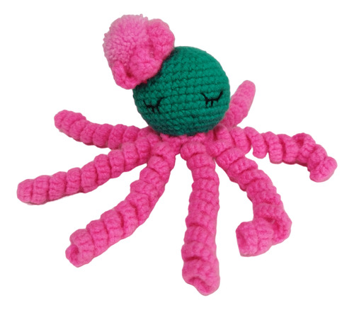 Amigurumi De Pulpo Con Sombrero 