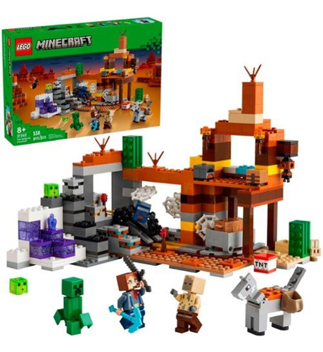 Juguete Lego Minecraft The Badlands Mineshaft