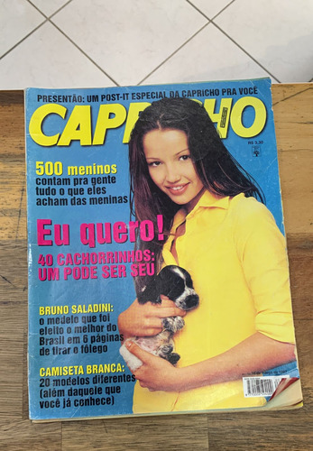 Revista Capricho Gisele Bundchen Beto Simas Renata Maciel