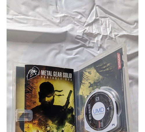 Metal Gear Solid: Portable Ops Psp