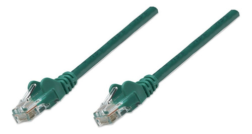 Cable De Red - Cat5e - Utp - Verde - 1m - Intellinet 318945