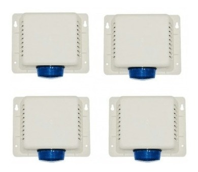 Imagen 1 de 1 de Sirena 20w Con Gabinete Plastico, Baliza Azul Y Tamper