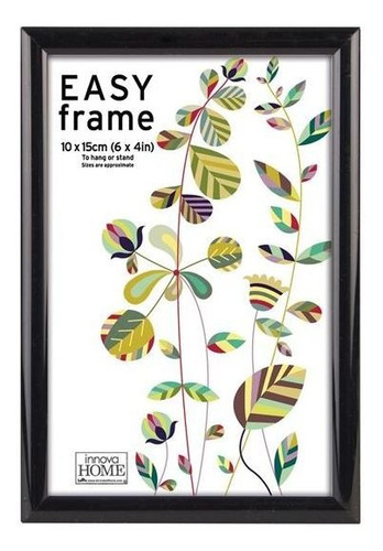 Easy Frame Black 15x20cm/ 8x6 Color Negro