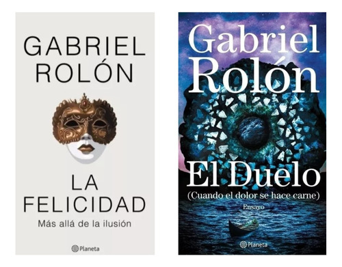 Pack Libros La Felicidad + El Duelo - Gabriel Rolon 