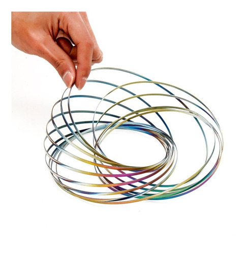 Imagem 2 de 8 de Flow Rings Anéis Mágicos Fluxo Cinético Mola Mágica Kinetic