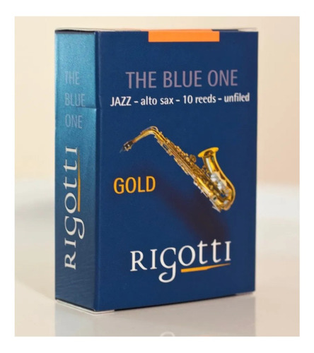 Palheta Rigotti Jazz Sax Alto - 2,0 Strong