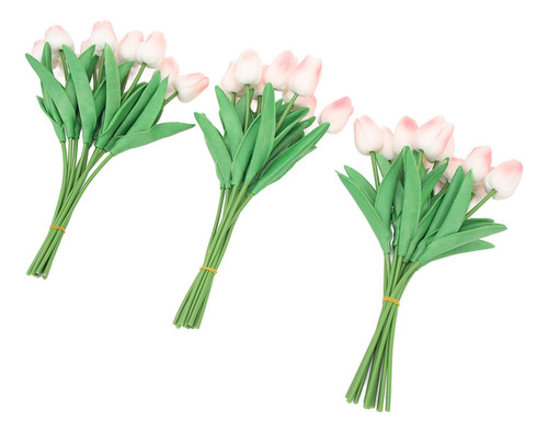 30 Tulipanes Artificiales, Innovadora Mano De Simulación