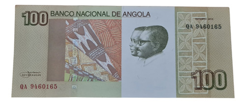 Billetes Mundiales: Angola 100 Kwanzas 2012 Casi Sin Circula