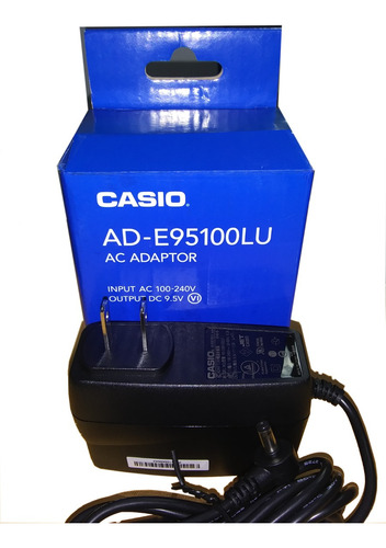 Adaptador Casio Ad-e95100l Original Salida 9.5voltios 