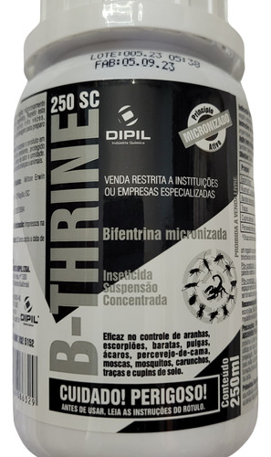 B-thrine 250sc 250ml - Bifentrina Micronizada