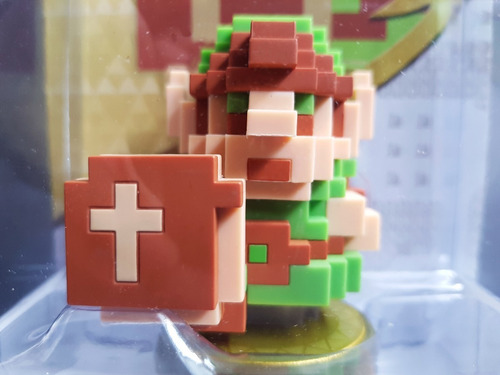 Amiibo para Nintendo de The Legend Of Zelda Link 8 Bit