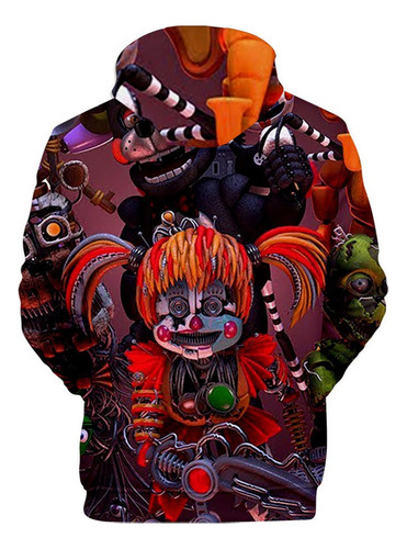Wu H Cinco Noches En Freddy's Circus Sudaderas Para Bebés Ni