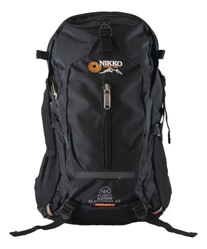 Mochila Outdoor 40l Trekking + Cobertor Impermeable (negro)