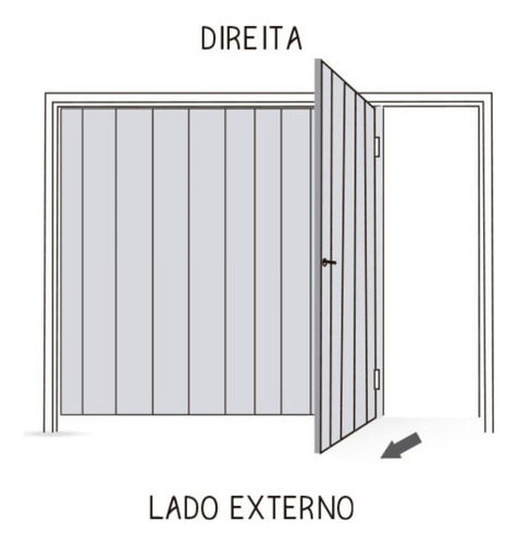 Portão Contrapeso De Aço Galvanizado Com Painel Em Hhwt