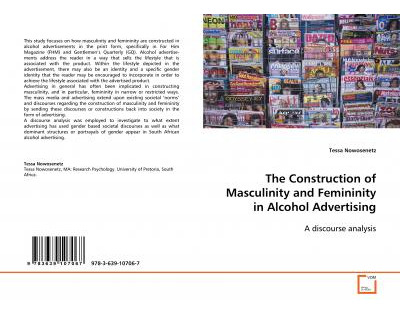 Libro The Construction Of Masculinity And Femininity In A...