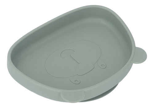 Plato De Alimentación De Silicona Para Niños Pequeños Con Ve