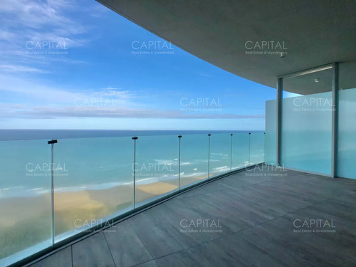 Apartamento Primera Linea De Tres Dormitorios En Playa Brava,punta Del Este - Trump Tower En Venta