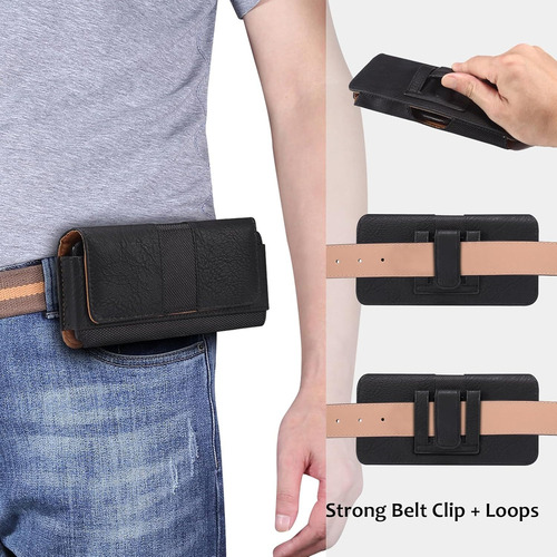 Capa De Telefone Para iPhone 15 14 Pro Max Clipe De Cinto Pa