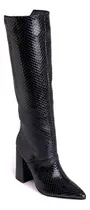 Comprar Botas Scale Saverio Di Ricci 25ib8220 Cuero Escamas Negro