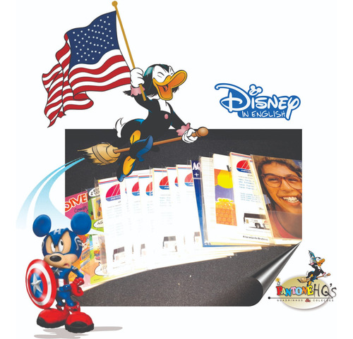 Coleção Completa Disney Em Inglês / Série 1 E 2 - 1989 (Usado)