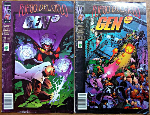 Gen 13 Lote De 10 Cómics - Editorial Vid (Usado)