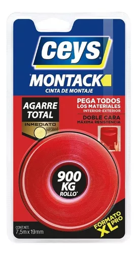 Cinta de montaje CEYS Montack Xpress 2,5m x 19mm