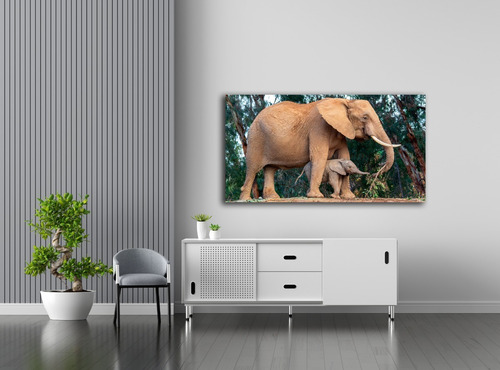 X Diy Diamond Painting 5d 80x40 Cm - Elephant Baby