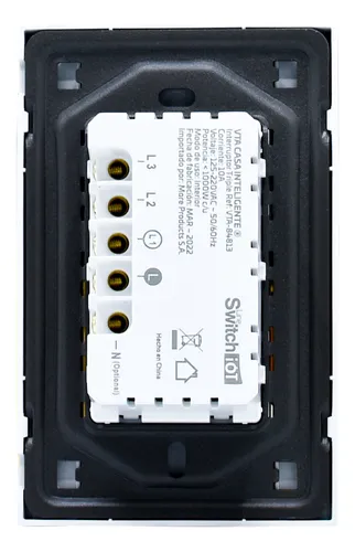 Interruptor Pulsador Triple Switch Iot Vta Smart Home