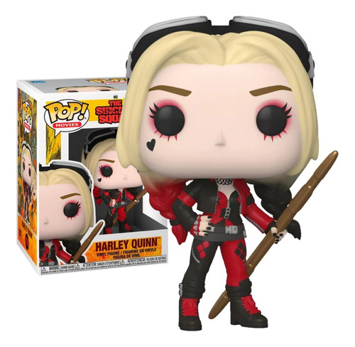 Funko Pop Harley Quinn 1108 Movies Suicide Squad 2 Escuadron