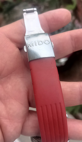 Reloj Mido. No Tissot, Seiko. Citizen. Vino Acero Negro Tipo Fibra De Carbono