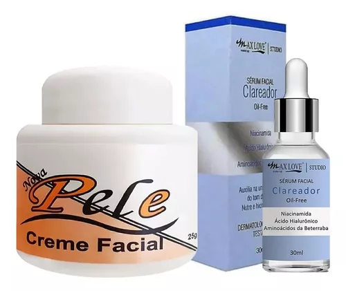 Kit Retinol Creme Facial clarear Tira Melasma Grave Rugas - Max