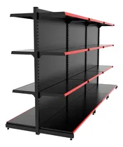 Comprar Gôndolas Central 140 Altura 1 Inicial + 2 Continuação