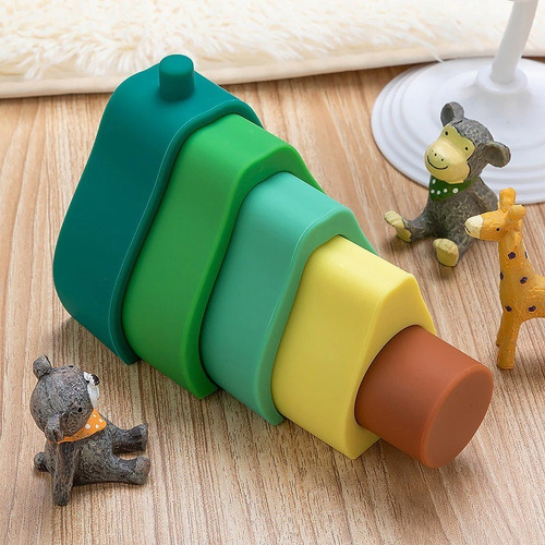 Imagen 3 de 8 de Juguete Didactico Palta De Silicona Mordedor Para Bebe Juego