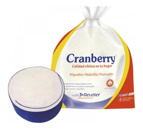 Algodón Prensado Cranberry 250g- Amamedical