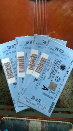 Boletas Colombia Vs Paraguay