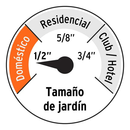 Manguera 1/2 Reforzada 3 Capas 10m Truper 16030