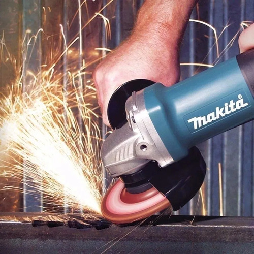 Imagen 8 de 10 de Amoladora Angular Makita 115mm Ga4534 720w Gatillo Paleta