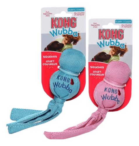 Kong® Wubba Puppy Con Sonido Para Perros