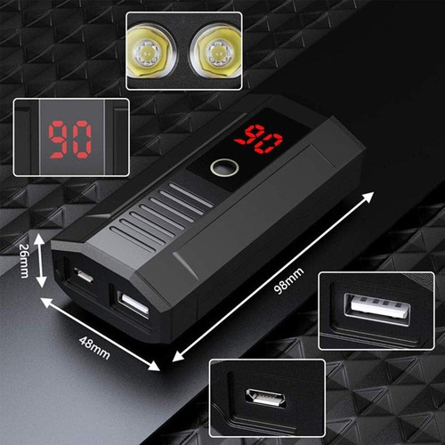 Luz Recargable Por Usb S Faro Impermeable Lámpara Frontal
