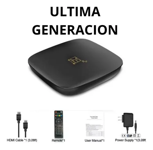 Tv Box Smart Android 13.1 Wifi Adaptador M Incluido 4k Hdmi