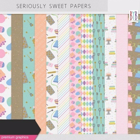 Kit De Papel Digital E Imagenes Pasteleria Dulce Cocina