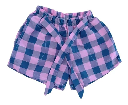 Short Nena A Cuadros