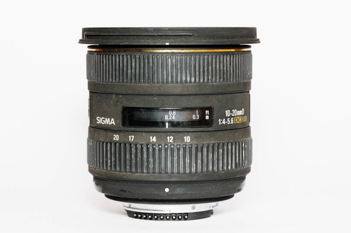 Lente Sigma 10-20mm F/4-5.6 Ex Dc Hsm Para Nikon No Estado