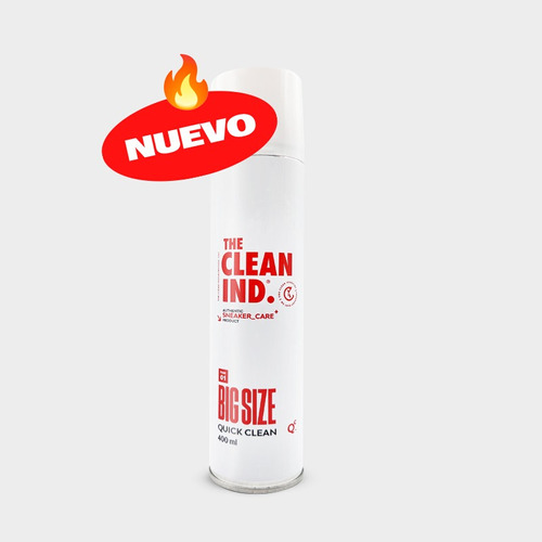 Imagen 1 de 3 de Espuma Limpiadora De Tenis De Piel | Quick Clean 400 Ml