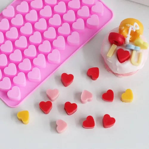 Molde De Silicona En Forma De Corazón Para Galletas