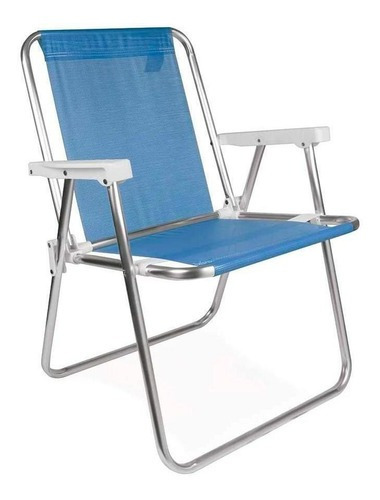 Cadeira Alta Conforto Mor 002182 Azul Marinho