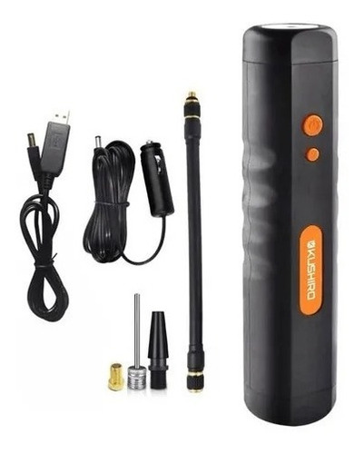 Imagen 5 de 6 de Inflador Eléctrico 12v Usb Auto Compresor Digital Premium