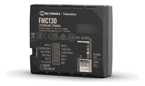 Rastreador Gps Fmc130 Teltonika 4g Anti-jammer Con Apertura